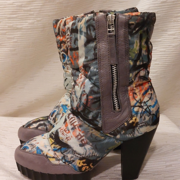 adidas Women's Artistic Heeled Boots - Multicolor - Picture 2 of 11